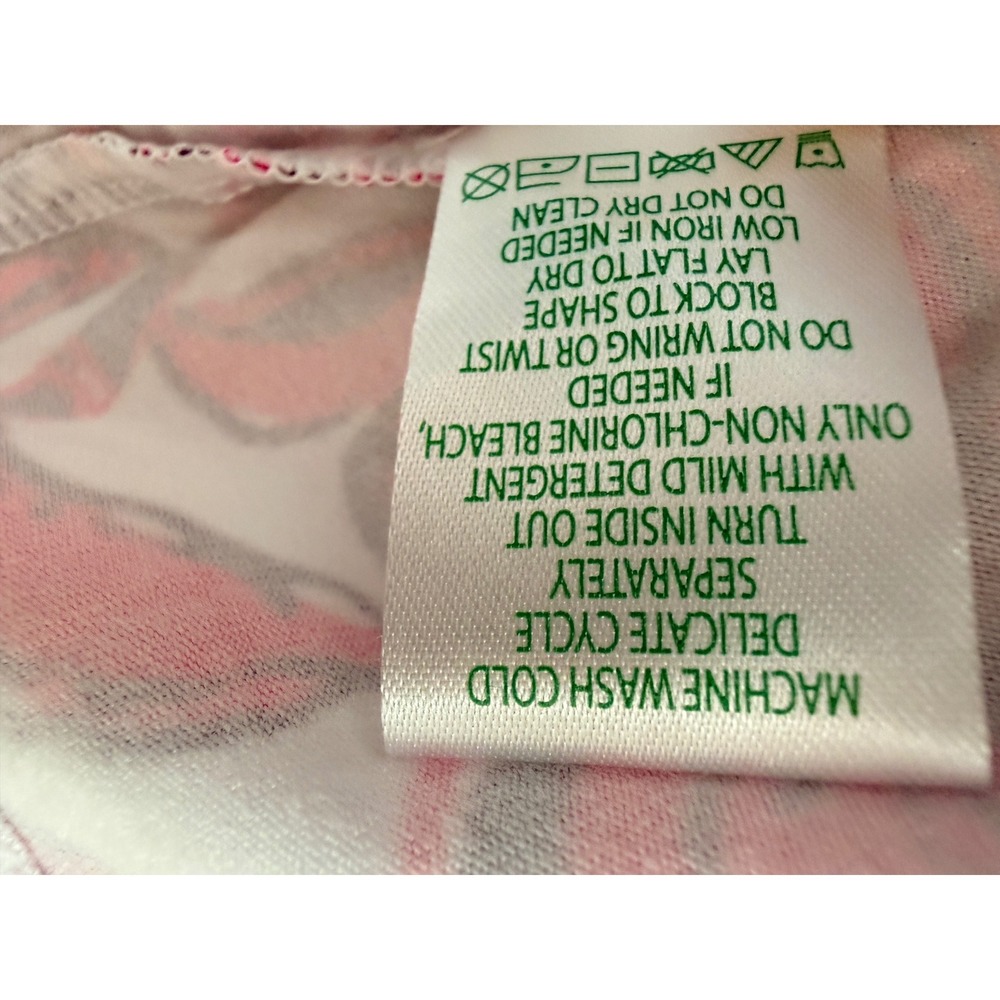 Lilly Pulitzer Skirted Romper Sz M Pink White Floral Coastal Retail $168 - Picture 8 of 12
